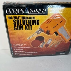 180 Watt Industrial Soldering Gun Kit NIB With Case